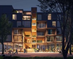 Huizen van hout zijn ook in Amsterdam de oplossing voor vervuilend beton