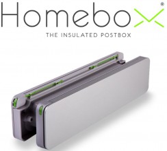 De kierdichte en geïsoleerde brievenbus, Homebox, is ook geluidsisolerend