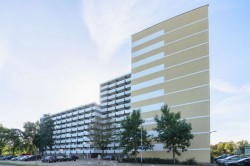 Vraaggestuurde dakventilator Duco RoofFan voor wooncomplex Vijverhorst in Nijmegen