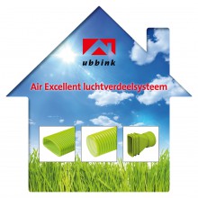 Air Excellent luchtverdeelsysteem koppelt uw woning moeiteloos aan een gezond binnenklimaat!