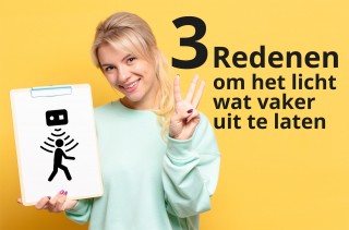 3 redenen om het licht wat vaker uit te laten