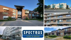 Nieuwe verlichting voor 80 wooncomplexen, traject met Spectrus licht & advies